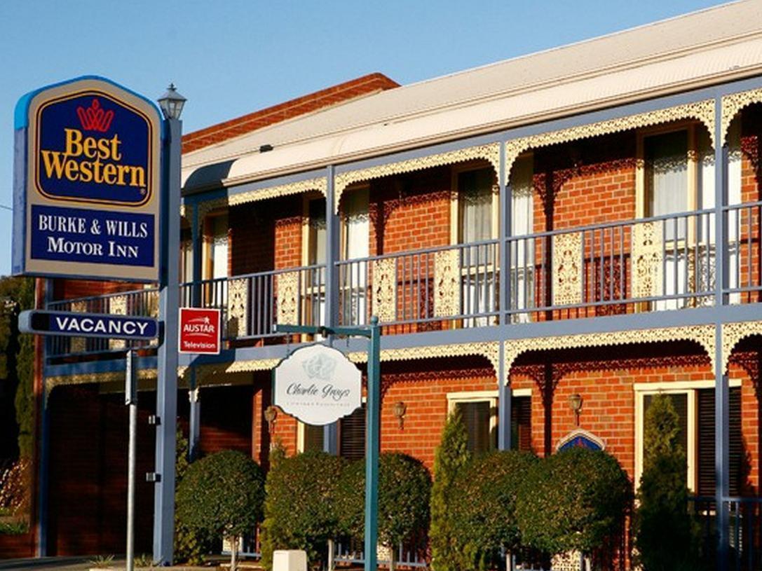 Burke And Wills Motor Inn スワン・ヒル エクステリア 写真